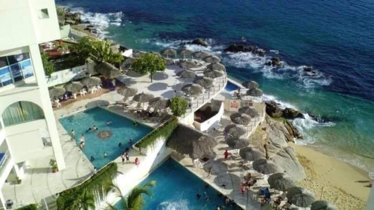 Suite En Torres Gemelas A Pie De Playa 611 Ακαπούλκο Εξωτερικό φωτογραφία