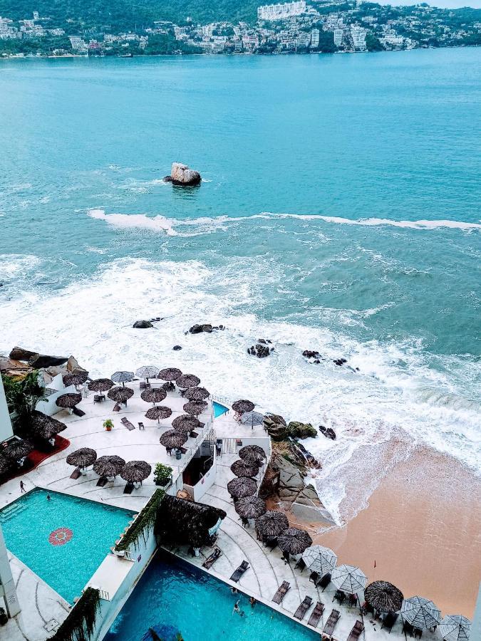 Suite En Torres Gemelas A Pie De Playa 611 Ακαπούλκο Εξωτερικό φωτογραφία